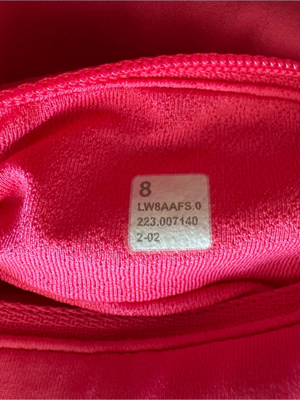 Lululemon Pace Rival Mid-Rise Skirt *Extra Long Size 8 Lip Gloss Pink Lined $88 - Picture 9 of 9